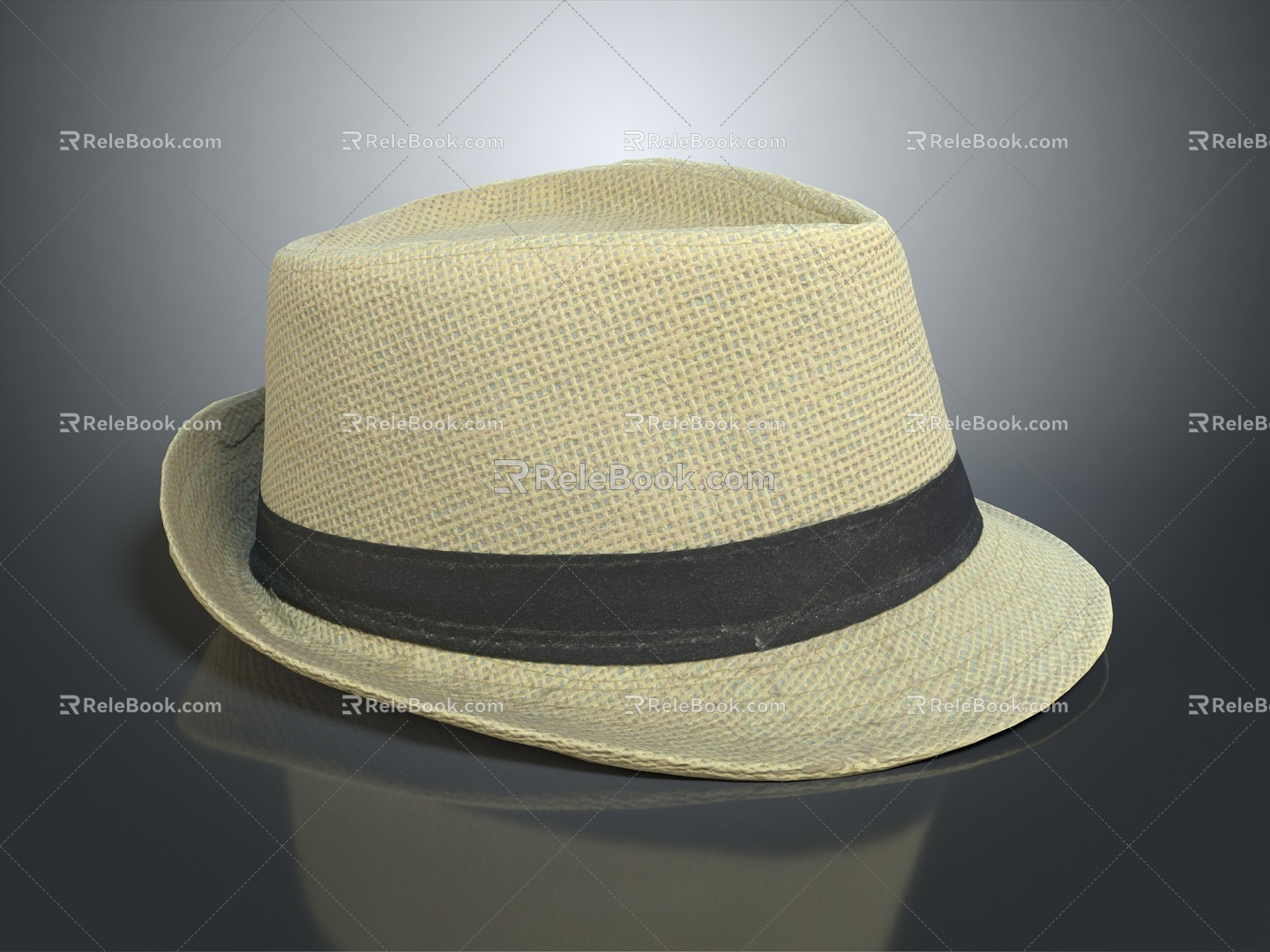 Modern Hat Men's Hat 3d model