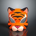 Tiger Mask Tiger Game Mask Tiger Cartoon Mask Tiger Animal Mask Realistic 3d model