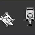 Mobile MEDX Medical Equipment With Display Screen And Mechanical Arm Design