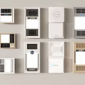 Various Styles Of Bathroom Heater Devices With Modern Design Elements