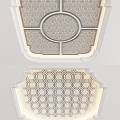 European-style ceiling 3d model