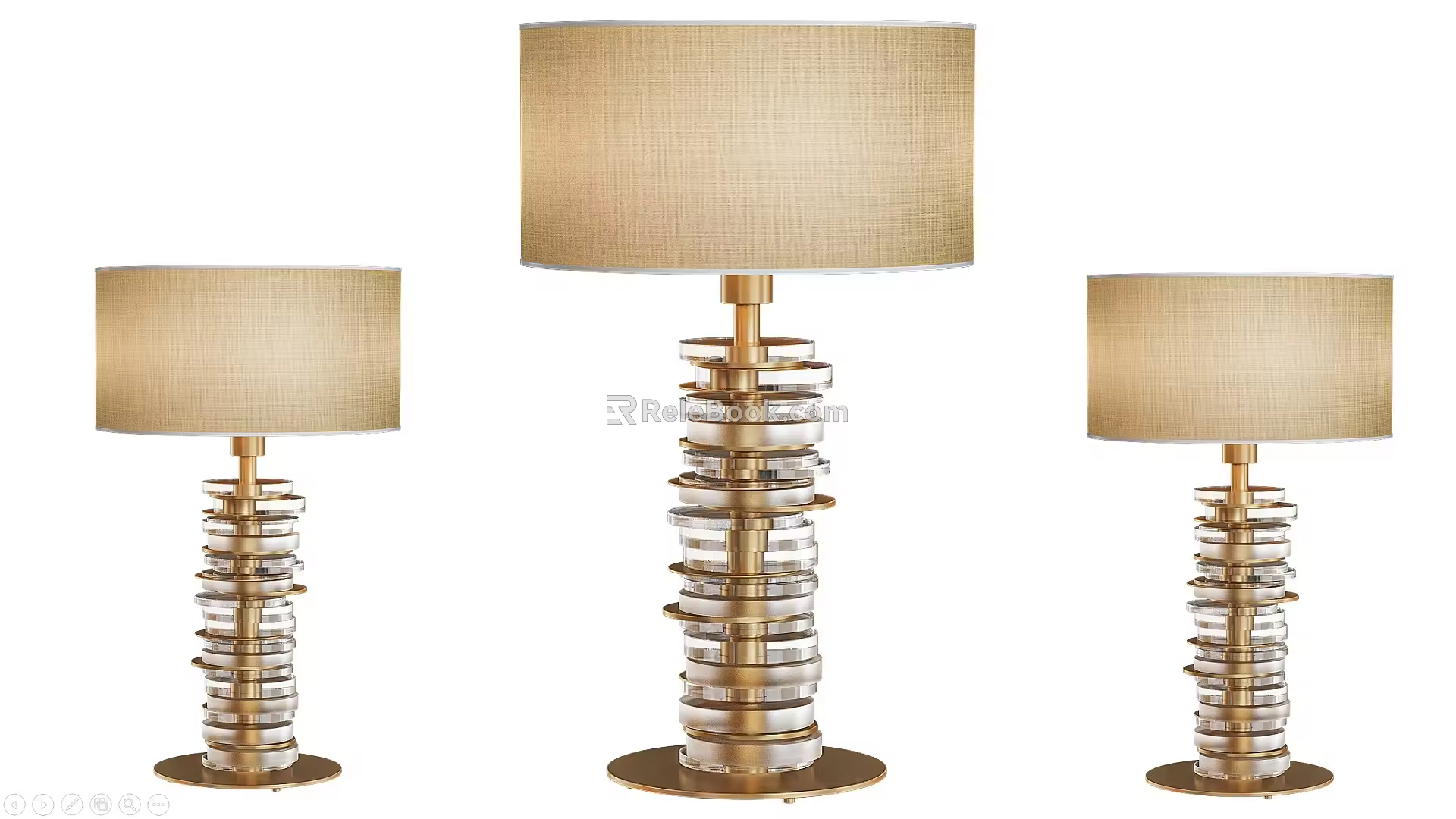 European Style Table Lamp American Style Table Lamp Industrial Style Table Lamp Retro Table Lamp Art Table Lamp Creative Table Lamp Umbrella Table Lamp Metal Table Lamp Glass Table Lamp 3d model