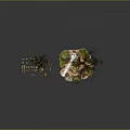 Modern Cartoon Scene Forest Cartoon Forest Animation Forest 3d model