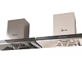 Midea Kitchen Hoods As Essential Kitchen Appliances With Stainless Steel Design And LED Lights