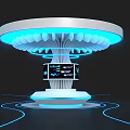 Modern Column 3d model