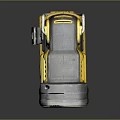 DEWALT Rechargeable Handheld Flashlight With Yellow Black Design And Ergonomic Grip