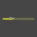 Yellow Tower Crane With Steel Boom Mast And Hanging Hook Structure