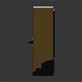 modern file machine public file machine 3d model