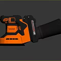 Rail type sandpaper grinding machine orbital grinding machine orbital grinding machine tools hardware tools 3d model