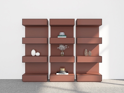 Bookcase Ornaments Bookcase Decoration Storage Cabinet Rack Storage Cabinet Decoration Rack Bookcase Bookshelf model