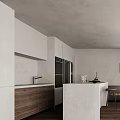 Open Kitchen 3d model