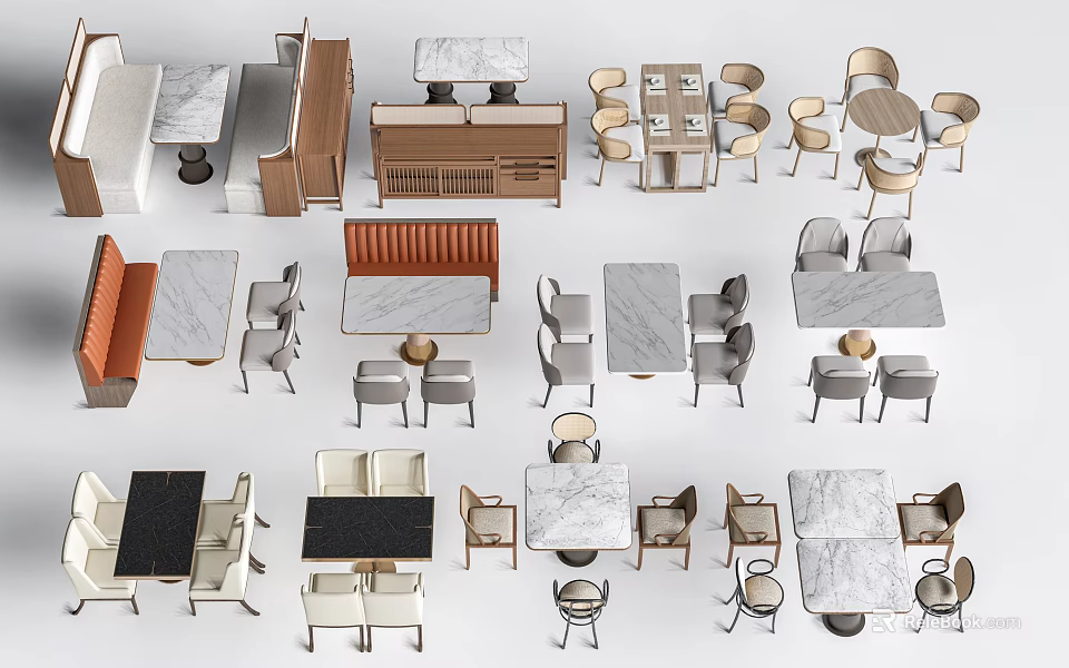 Modern Living Room Sofa And Coffee Table Set With Contemporary Design Elements 3d model