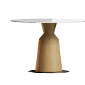 Modern round side machine corner table coffee table 3d model