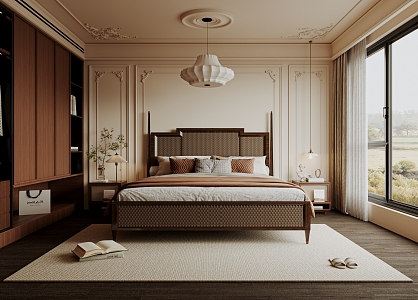 French Bedroom 3d model