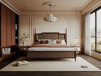 French Bedroom 3d model