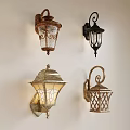 Vintage Style Decorative Wall Sconces With Various Designs And Intricate Metal Frames