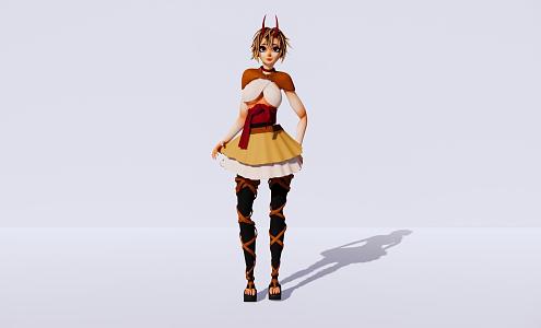 Characters 3d model