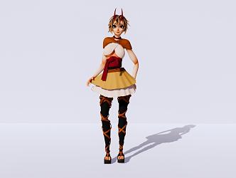 Characters 3d model