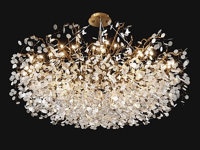 Chandelier lamp chandelier ceiling lamps electric appliances light luxury special-shaped home crystal lamp model