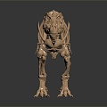 Modern Skeleton Animal Skeleton Skeleton Animal Skeleton 3d model