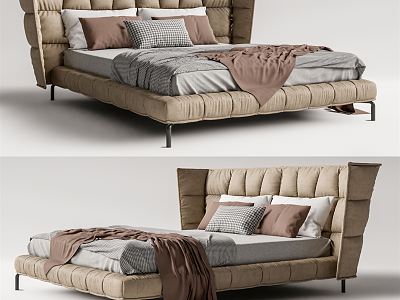 Modern Double Bed model