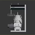 Gravimetric Feeding Machine With Metal Frame Motor And Container Platform Base