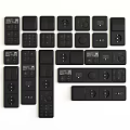 Modern Switch Panel Combination 3d model