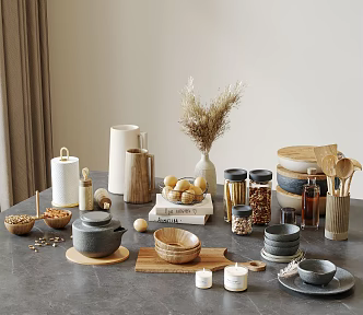 Quiet Kitchen Supplies Kitchenware Supplies 3d model