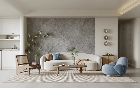 The Silent Living Room 3d model