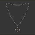 Modern pendant pendant gemstone pendant diamond pendant 3d model