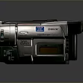 SANYO Portable Camcorder With 200x Zoom And VHS C Format