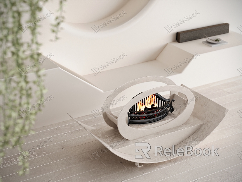 Fireplace Stove Electronic Flame Fireplace Firewood model