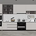 Modern Kitchen 3d model