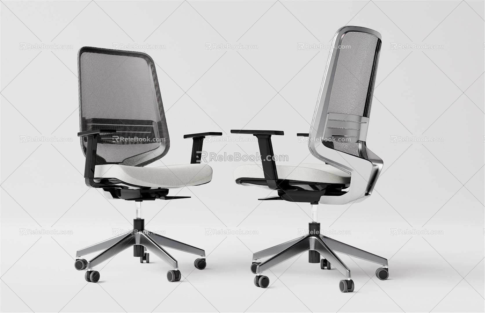 Modern office chair 3d model