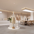 Clothing Store Showroom 3d model