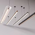 Modern Pendant Lights With Sleek Linear Designs And Metallic Frames For Contemporary Interiors