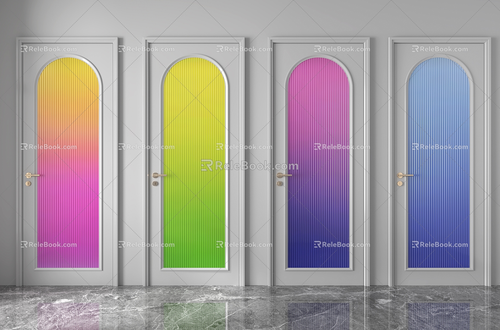 swing door 3d model