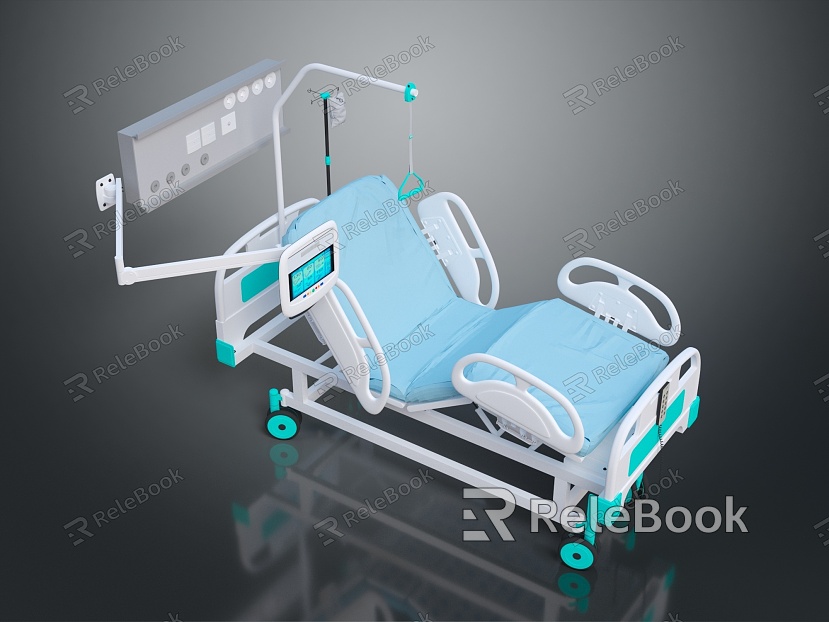 Modern Operating Bed Medical Bed Push Bed Emergency Bed model