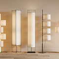 Floor Lamp Floor Lamp Cream Wind Floor Lamp Quiet Wind Floor Lamp Minimalist Floor Lamp Alien Floor Lamp 3d model