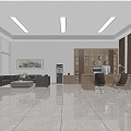 Chairman's Office 3d model