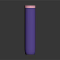 Purple Waste Bin With Pink Lid And Dual Openings For Home Use
