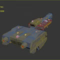 Modern Military Tank Featuring Heavy Armor Turret Track System And 3D Render