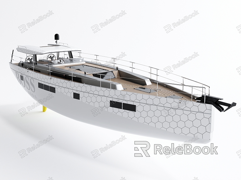 Modern Yacht model