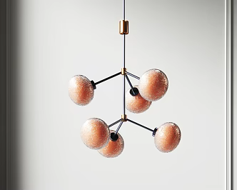 Modern chandelier 3d model