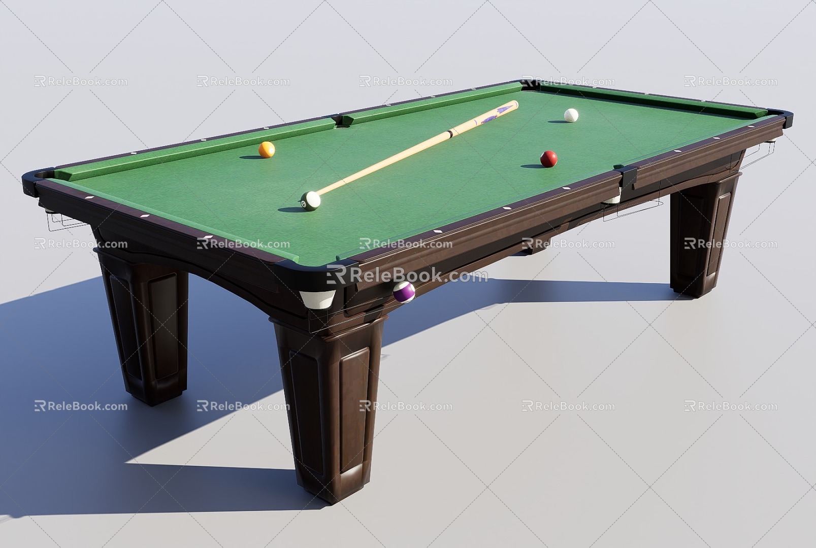 Billiard table 3d model