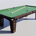 Billiard table 3d model