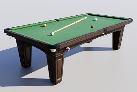 Billiard table 3d model