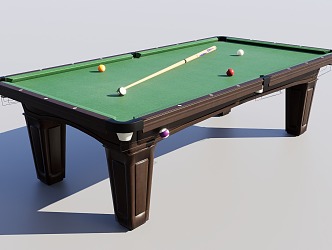 Billiard table 3d model