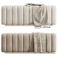 Modern Sofa Stool Minelli Essential Bench Footstool Play 3d model