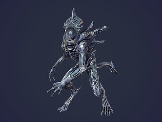 Alien Star Wars Predator Zombie Skeleton Monster 3d model